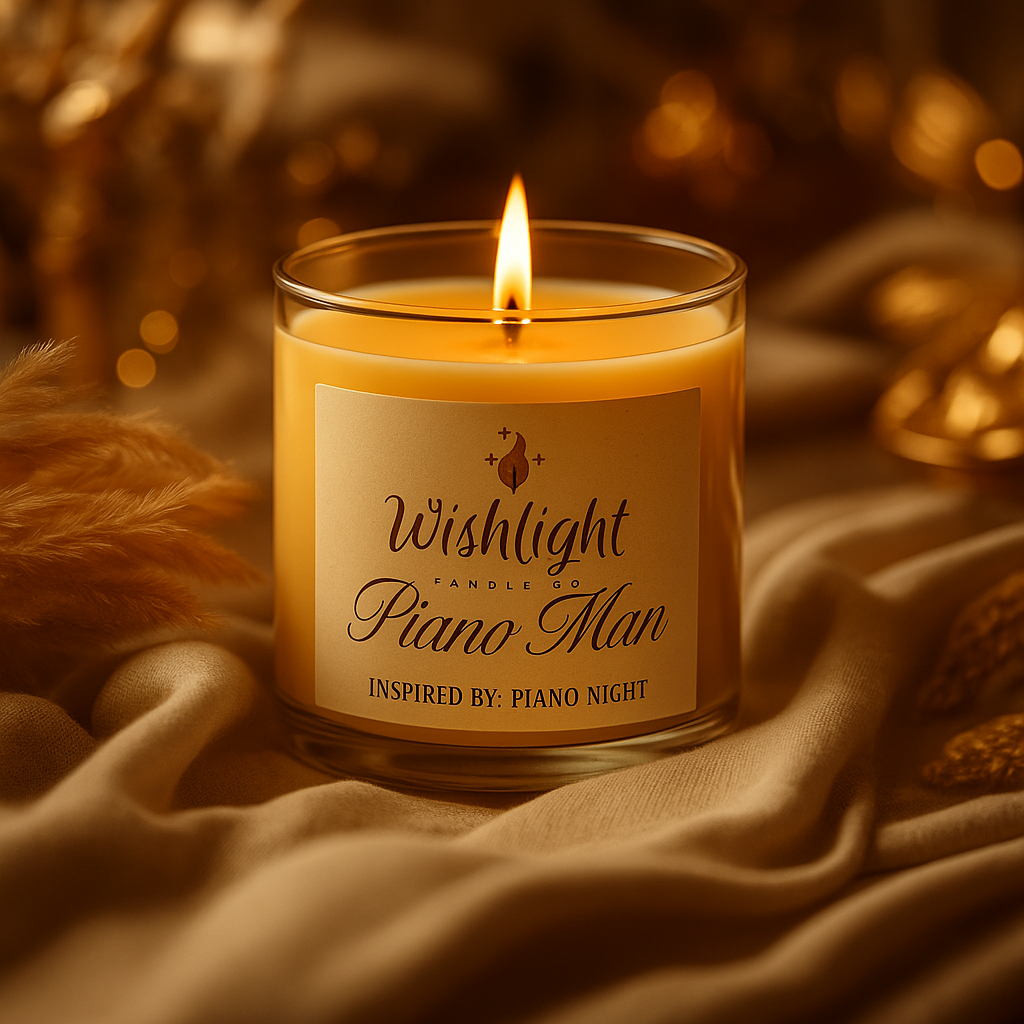 Piano Man Luxury Candle