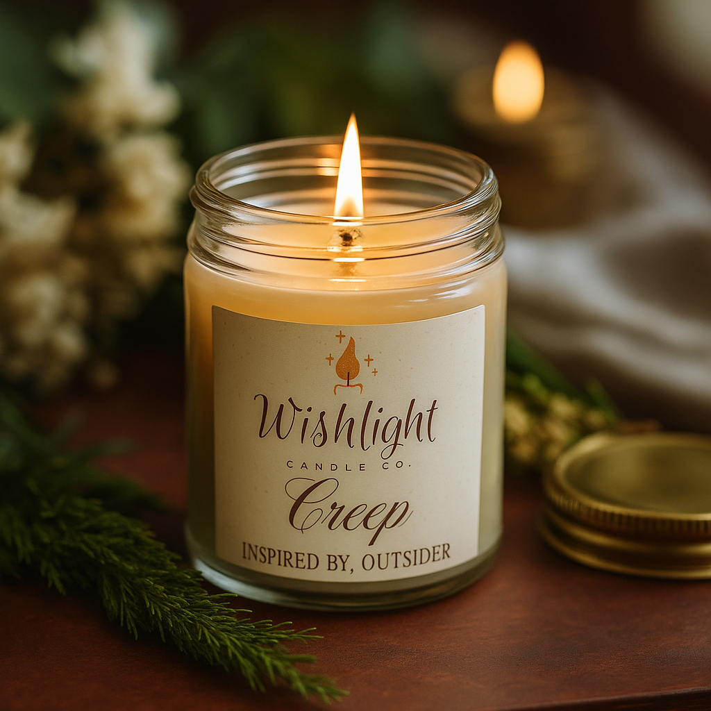 Creep Luxury candle— Artisan Coconut-Apricot Wax Candle