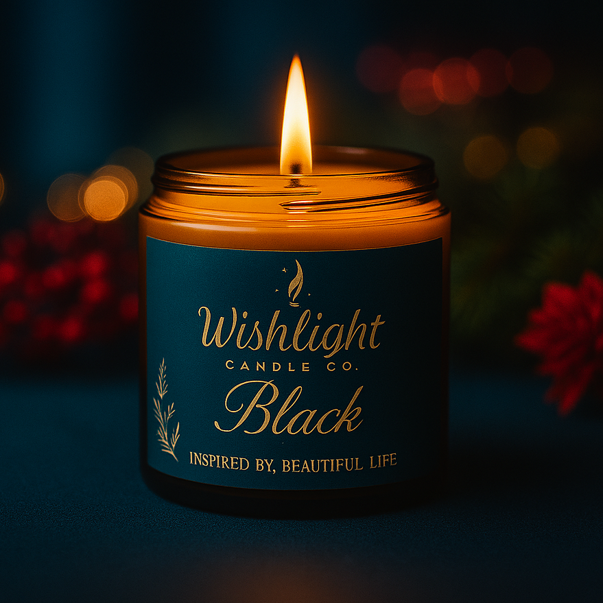 Black – Luxury Candle